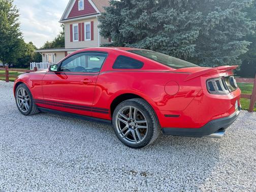 Red 2011 Ford Mustang V6