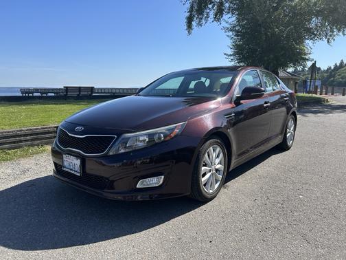 Purple 2015 Kia Optima LX