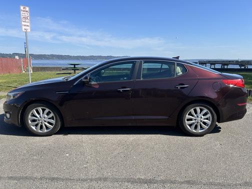Purple 2015 Kia Optima LX