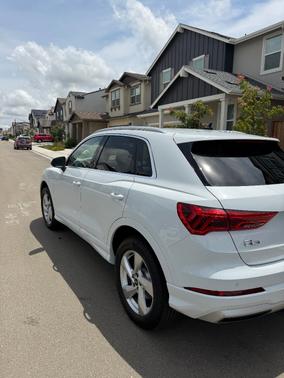 White 2022 Audi Q3 40 Premium
