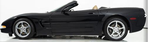 Black 2001 Chevrolet Corvette Base