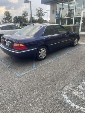 Blue 2002 Acura RL 3.5