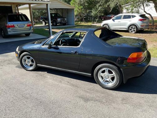 Black 1995 Honda del Sol S