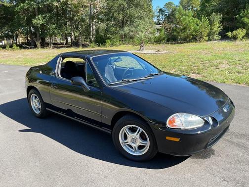 Black 1995 Honda del Sol S