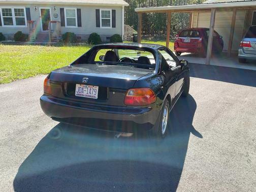 Black 1995 Honda del Sol S