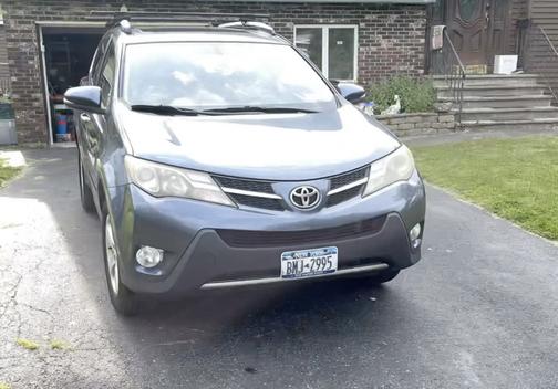 Blue 2014 Toyota RAV4 XLE