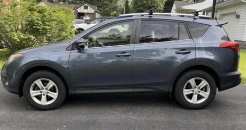 Blue 2014 Toyota RAV4 XLE