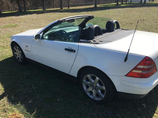 White 2000 Mercedes-Benz SLK-Class SLK230 Kompressor