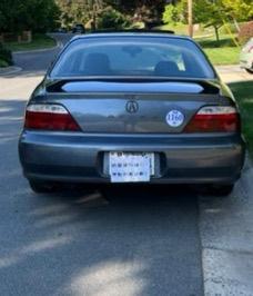 Gray 2003 Acura TL 3.2