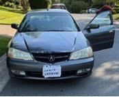 Gray 2003 Acura TL 3.2