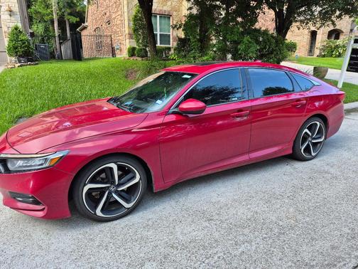 Red 2018 Honda Accord Sport 2.0T