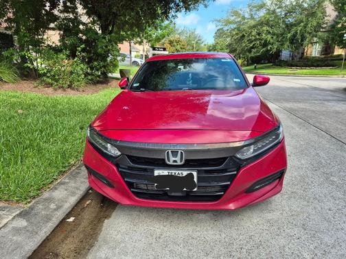Red 2018 Honda Accord Sport 2.0T