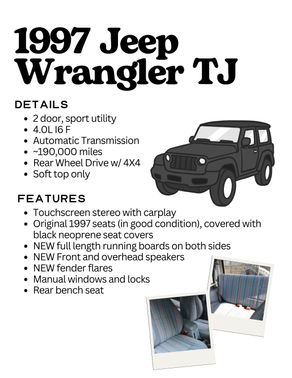 1997 Jeep Wrangler Sport