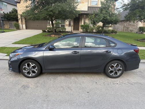 Gray 2021 Kia Forte LXS