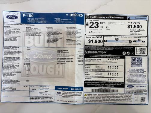 Silver 2023 Ford F-150 XLT