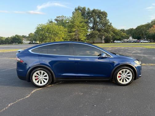 Blue 2019 Tesla Model X P100D
