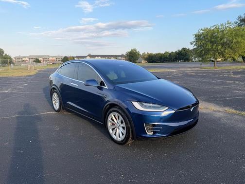 Blue 2019 Tesla Model X P100D