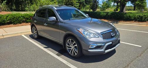 Gray 2017 INFINITI QX50 Base