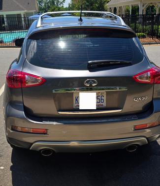 Gray 2017 INFINITI QX50 Base