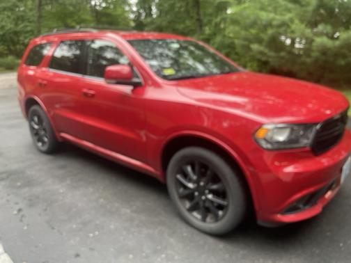 Red 2017 Dodge Durango GT