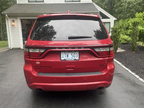 Red 2017 Dodge Durango GT