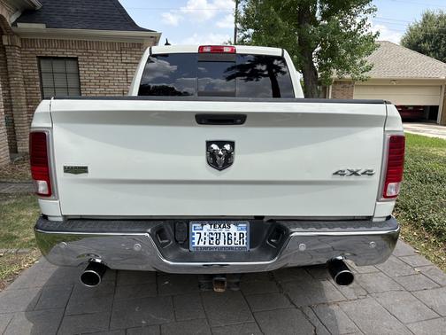 White 2016 RAM 1500 Laramie