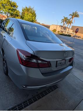 Gray 2017 Honda Accord LX