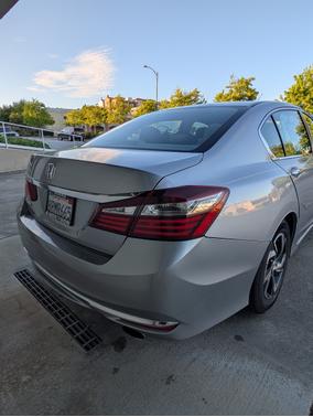 Gray 2017 Honda Accord LX