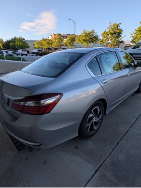 Gray 2017 Honda Accord LX