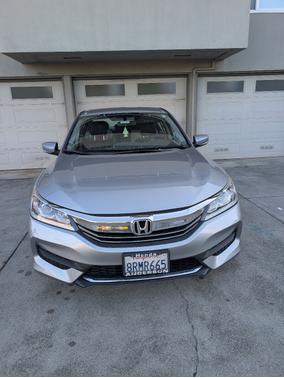 Gray 2017 Honda Accord LX