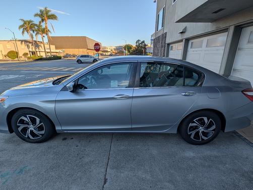 Gray 2017 Honda Accord LX