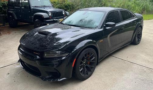 Black 2023 Dodge Charger Scat Pack Widebody