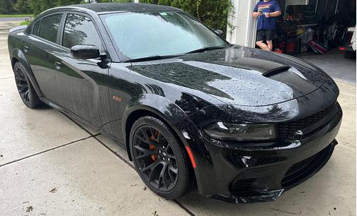 Black 2023 Dodge Charger Scat Pack Widebody