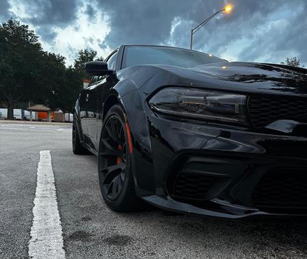 Black 2023 Dodge Charger Scat Pack Widebody