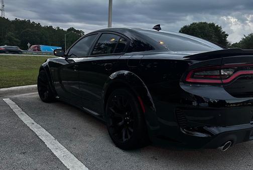 Black 2023 Dodge Charger Scat Pack Widebody