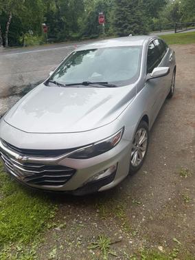 Silver 2020 Chevrolet Malibu LT