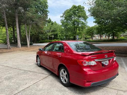 Red 2011 Toyota Corolla S