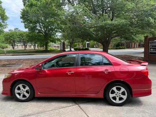 Red 2011 Toyota Corolla S