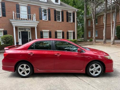 Red 2011 Toyota Corolla S