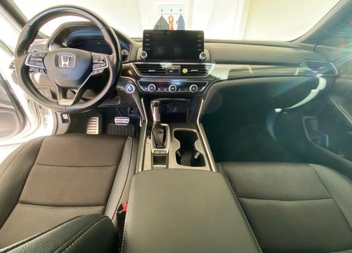 White 2019 Honda Accord Sport