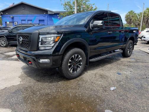 Black 2024 Nissan Titan PRO-4X