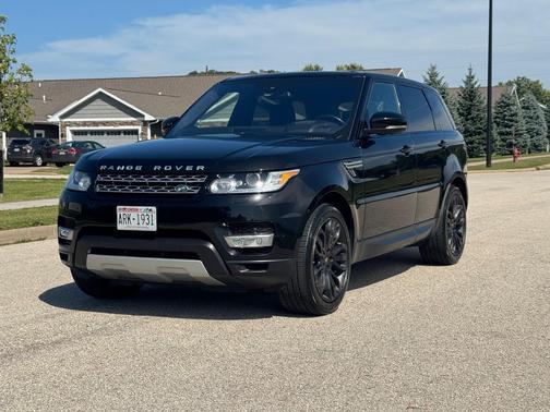 Black 2016 Land Rover Range Rover Sport 3.0L Turbocharged Diesel HSE Td6