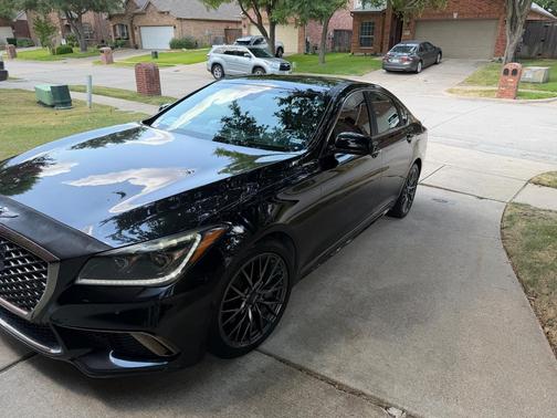 Black 2018 Genesis G80 3.3T Sport