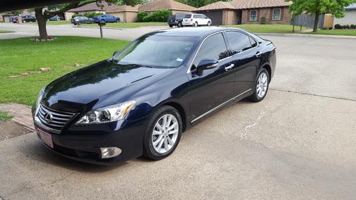Blue 2010 Lexus ES 350 Base