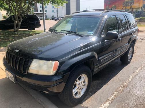 Black 2000 Jeep Grand Cherokee Limited