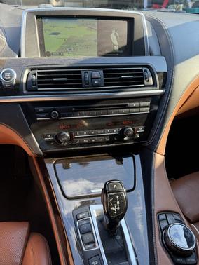 Black 2015 BMW 650 Gran Coupe i xDrive
