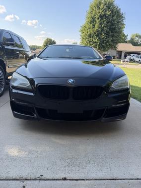 Black 2015 BMW 650 Gran Coupe i xDrive