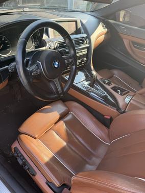Black 2015 BMW 650 Gran Coupe i xDrive