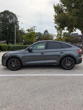 Gray 2024 Audi SQ5 Sportback 3.0T Premium Plus