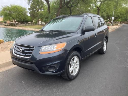 Blue 2011 Hyundai SANTA FE GLS